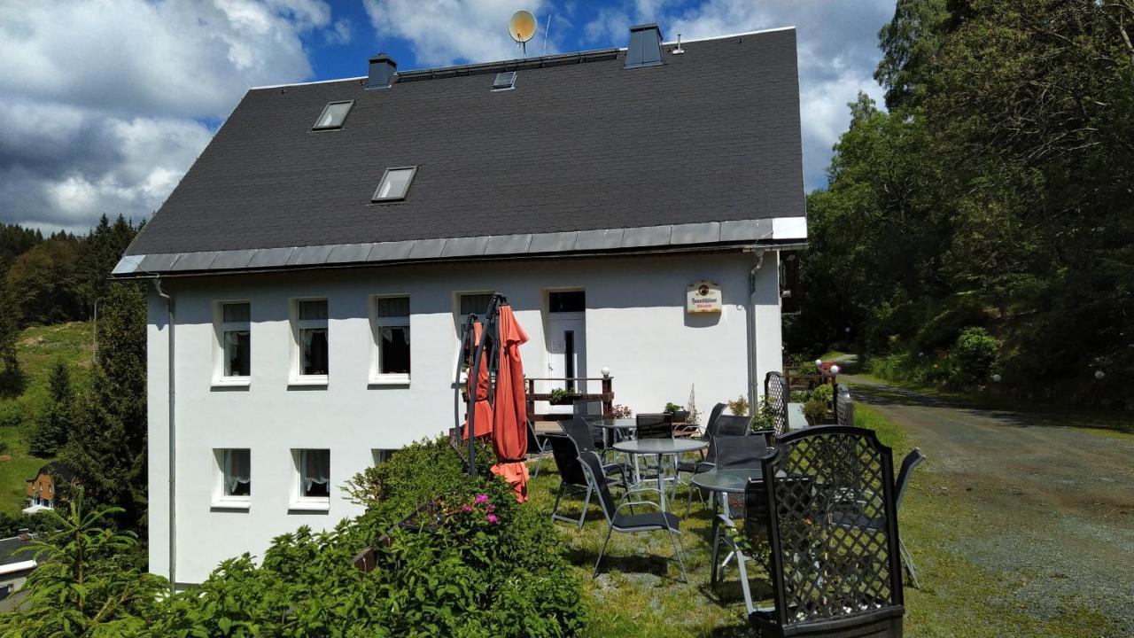 Greizer Kammhuette Gaststaette & Pension Klingenthal Exterior foto