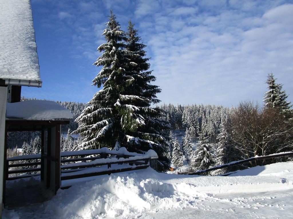 Greizer Kammhuette Gaststaette & Pension Klingenthal Exterior foto